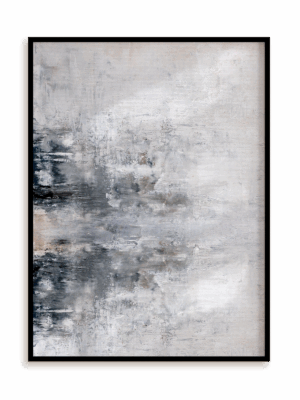 Plakat Pomyśl na odwrót w ramie aluminiowej