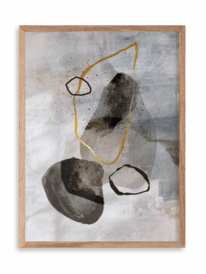 Plakat Nie ograniczaj siebie w ramie drewnianej