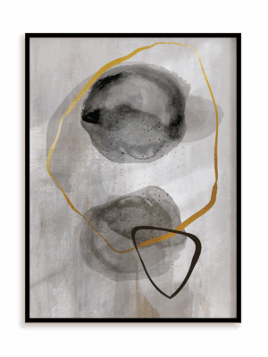 Plakat Jesteś inspiracją w ramie aluminiowej