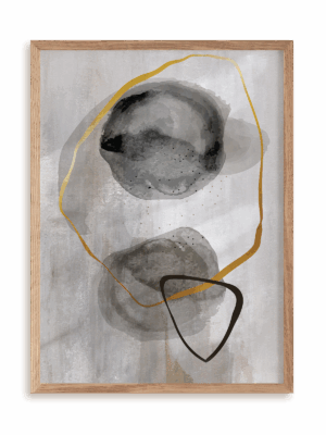 Plakat Jesteś inspiracją w ramie drewnianej