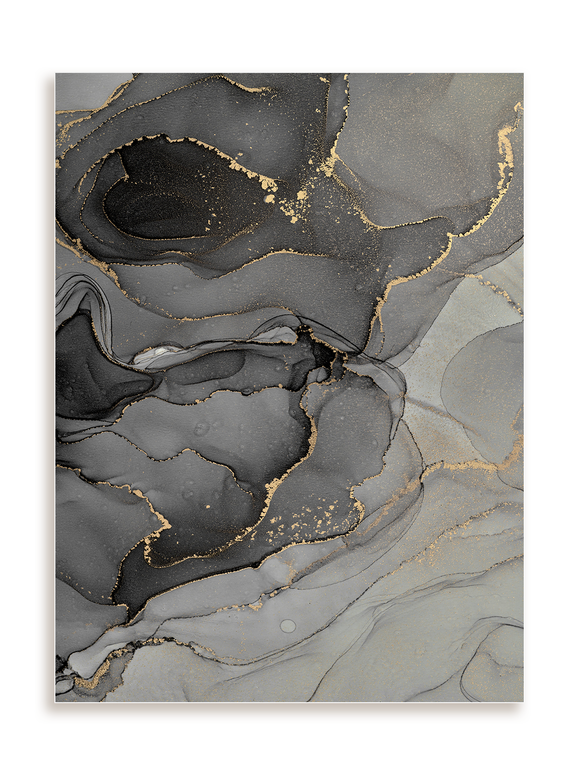 Plakat Czarna mgła bez ramy