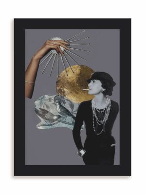 Plakat Stylową być bez ramy