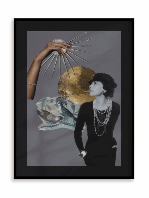 Plakat Stylową być w ramie aluminiowej