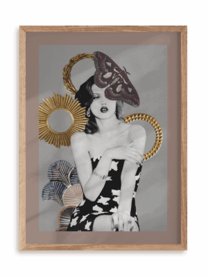 Plakat Efekt motyla w ramie drewnianej