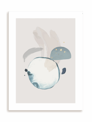 Plakat Krople sztuki bez ramy