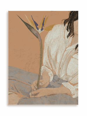 Plakat Natura na dłoni bez ramy