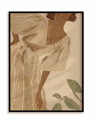 Plakat Pozuję w ramie aluminiowej