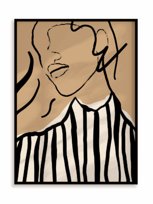 Plakat Kreatywna w ramie aluminiowej