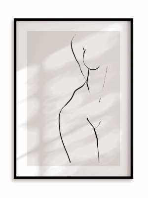 Plakat Zmysłowe detale I w ramie aluminiowej