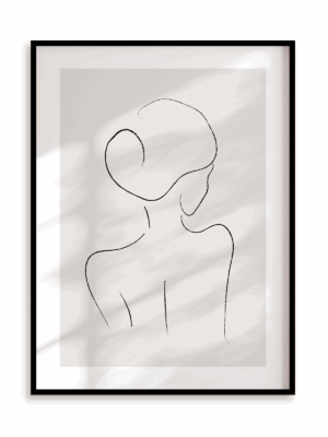 Plakat Zmysłowe detale II w ramie aluminiowej