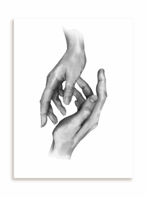 Plakat Dotyk bez ramy