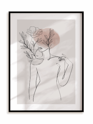 Plakat Fascynacja w ramie aluminiowej