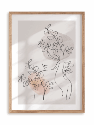 Plakat Zauroczenie w ramie drewnianej