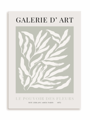 Plakat Wystawa botaniki bez ramy