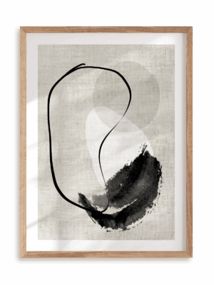 Plakat Sztuka jest zagadką II w ramie drewnianej