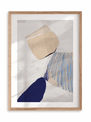 Plakat Ryzykowna konstrukcja w ramie drewnianej