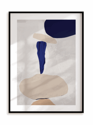 Plakat Ryzykowna konstrukcja II w ramie aluminiowej