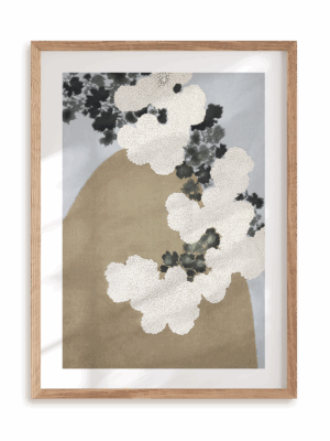 Plakat In Japan w ramie drewnianej