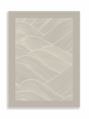 Plakat Falowanie bez ramy