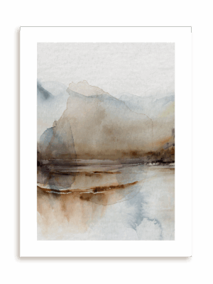 Plakat Swobodne plamy bez ramy