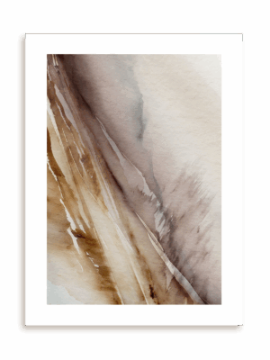 Plakat Swobodne plamy II bez ramy