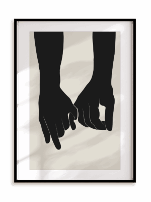 Plakat Połączeni w ramie aluminiowej