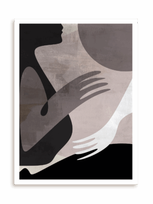 Plakat W relacji bez ramy