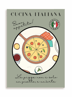Plakat Kuchnia włoska II bez ramy