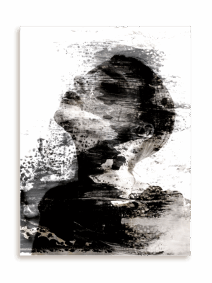 Plakat Niewyraźna bez ramy