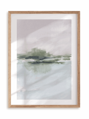 Plakat Horyzontalny w ramie drewnianej