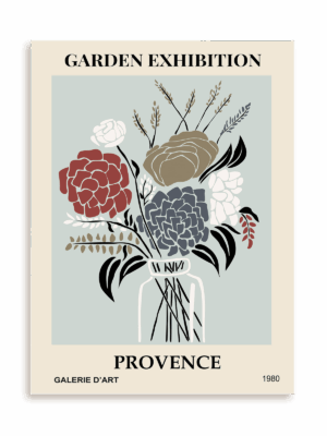 Plakat Garden exhibition: Provence bez ramy