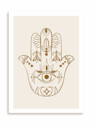 Plakat Hamsa bez ramy