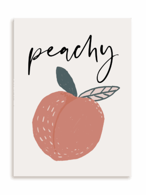 Plakat Peachy bez ramy