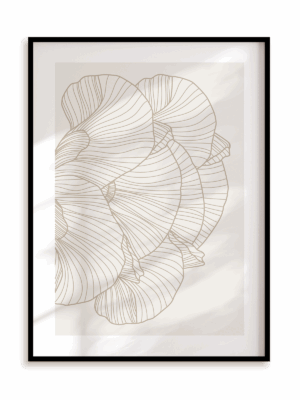 Plakat Wachlarze w ramie aluminiowej