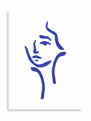 Plakat Szlachetny profil bez ramy