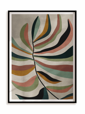 Plakat Płomienny w ramie aluminiowej