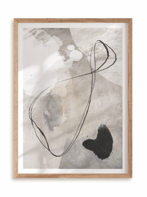 Plakat Idealny w ramie drewnianej