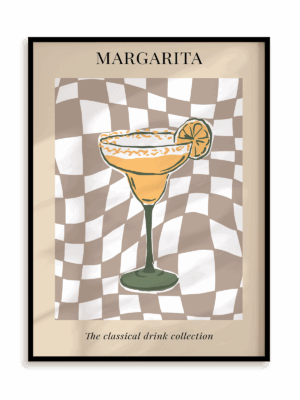 Plakat Margarita w ramie aluminiowej