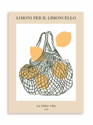 Plakat Cytrynki (na limoncello) bez ramy