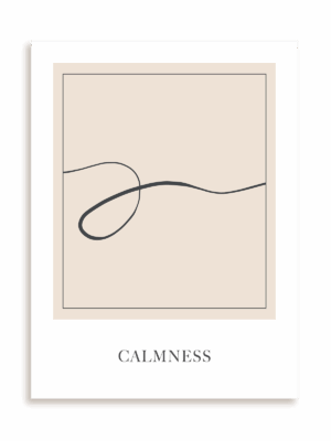 Plakat Abstract Calmness bez ramy
