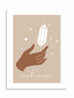 Plakat Ciekawość bez ramy