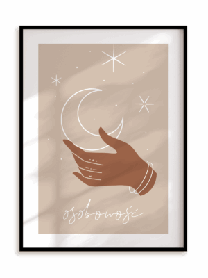 Plakat Osobowość w ramie aluminiowej