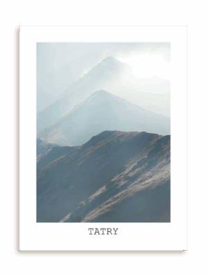 Plakat Tatry bez ramy