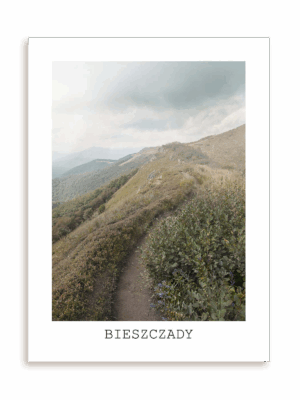 Plakat Bieszczady bez ramy