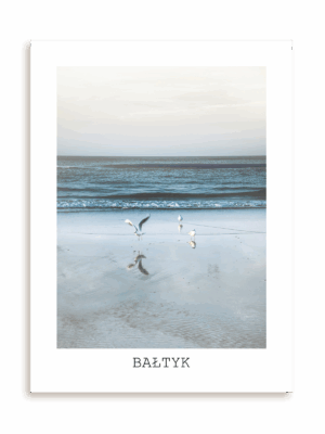 Plakat Bałtyk bez ramy