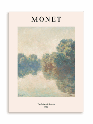 Plakat Claude Monet - The Seine at Giverny (1897) bez ramy