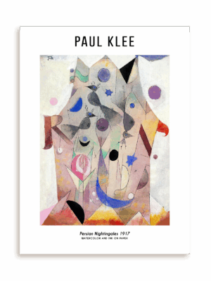 Plakat Paul Klee - Persian Nightingales (1917) bez ramy