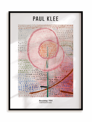 Plakat Paul Klee - Blossoming (1934) w ramie aluminiowej