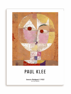 Plakat Paul Klee - Senecio (Baldgreis) (1922) bez ramy