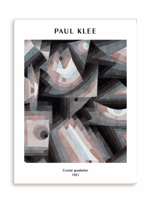 Plakat Paul Klee - Crystal gradation (1921) bez ramy